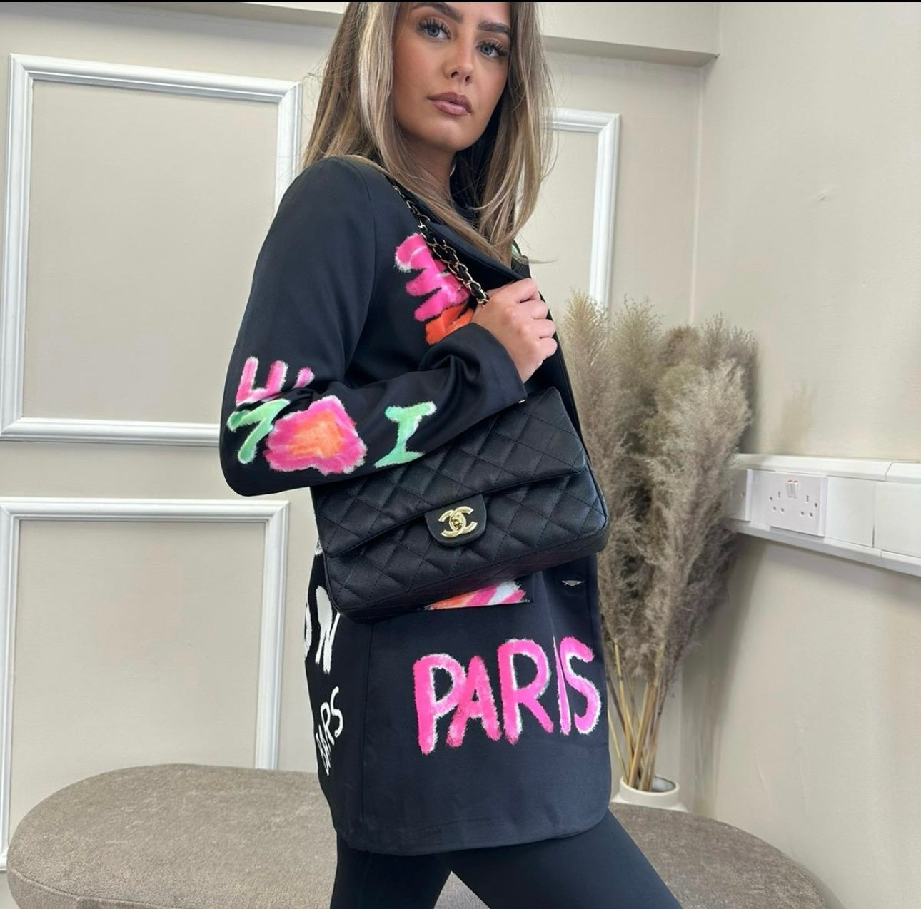 PARIS” GRAFFITI BLAZER