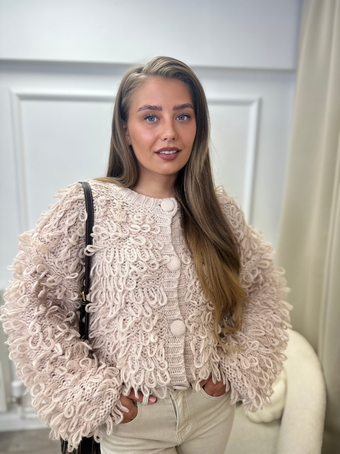 Nancy” Crochet Cardigan