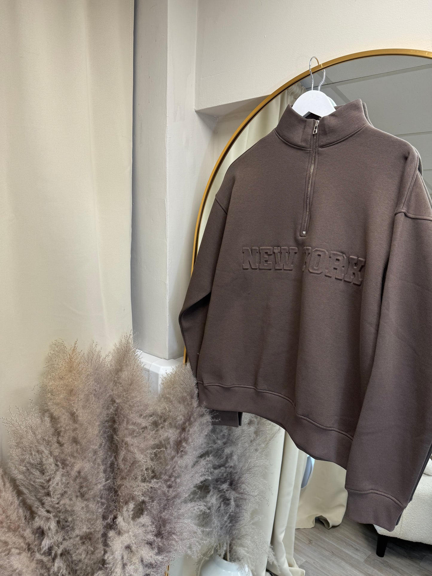 New York 1/4 Zip Jumper