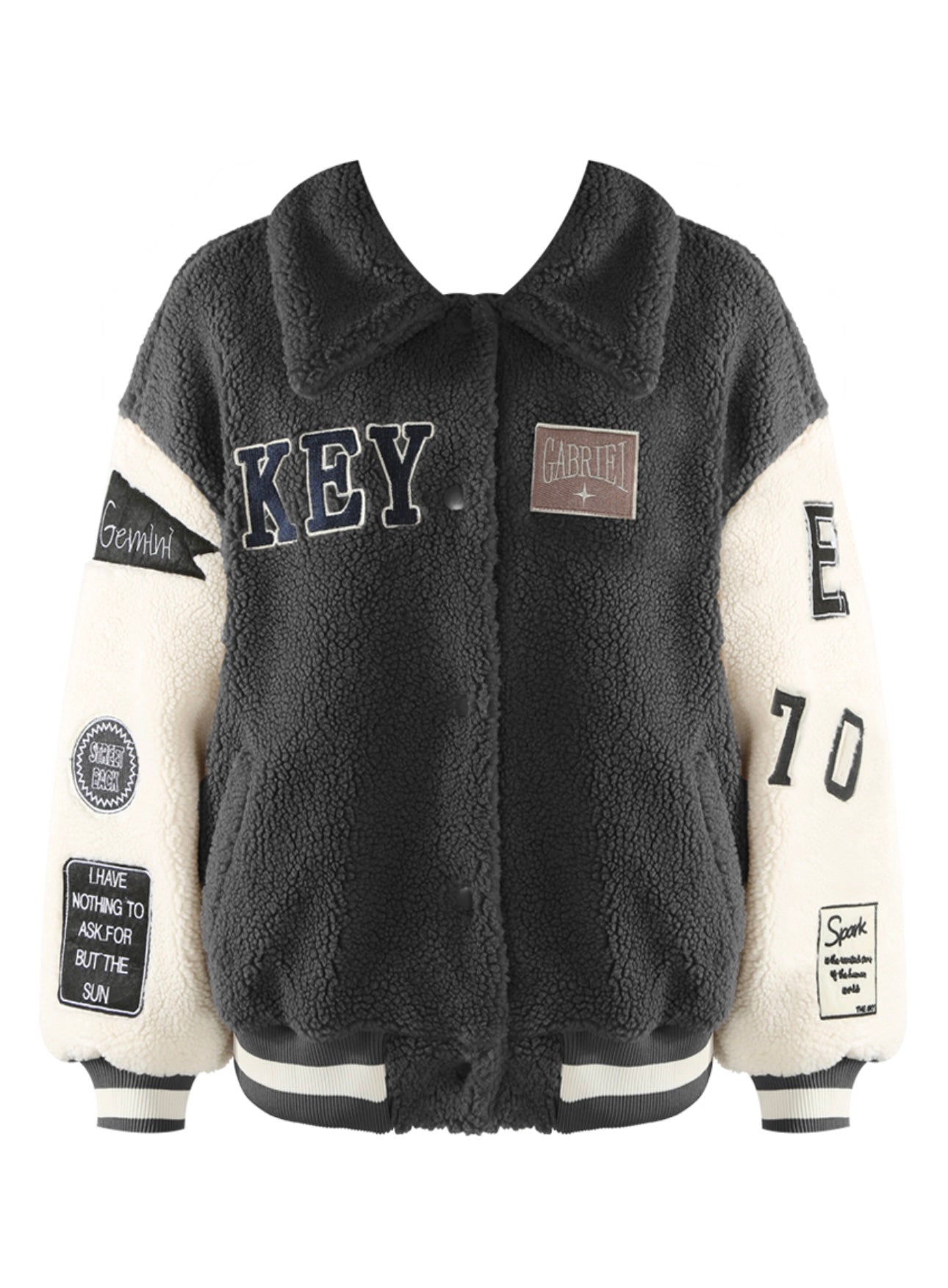 FLEECE BASKETBALL JACKET