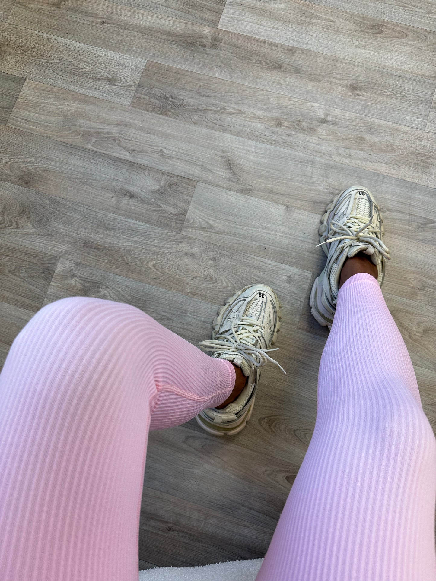 PINK” HIGH WAIST SEAMLESS LEGGINGS