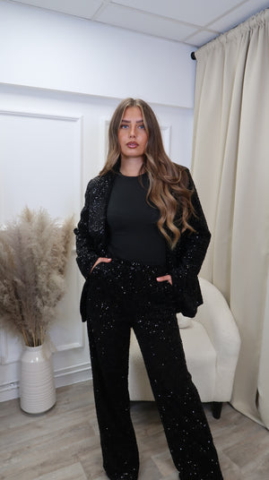 Sequin Trouser suit