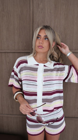 Crochet Short Set