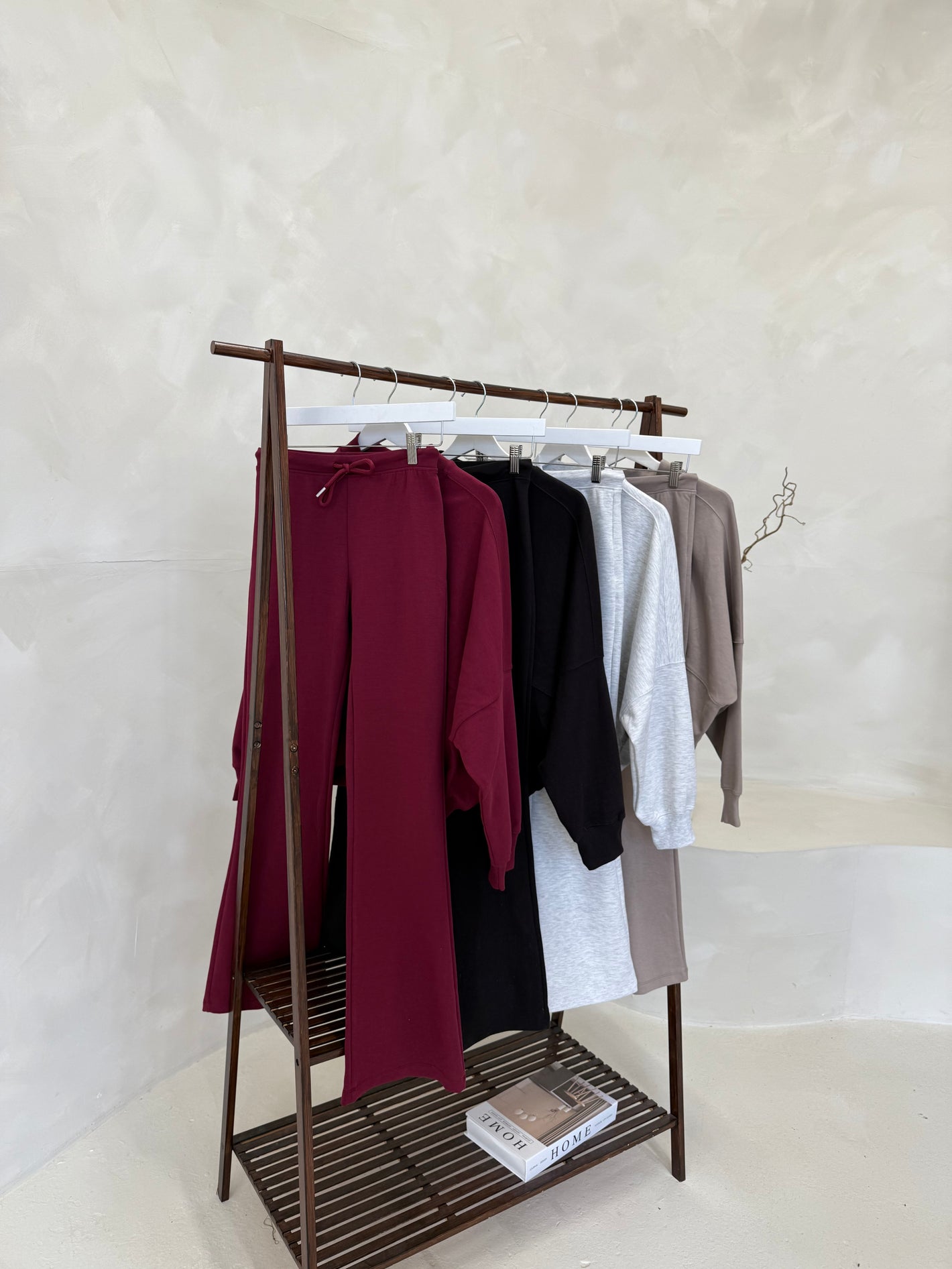 Oversized bomber jacket & trousers