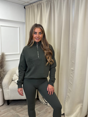 New York 1/4 Zip Jumper