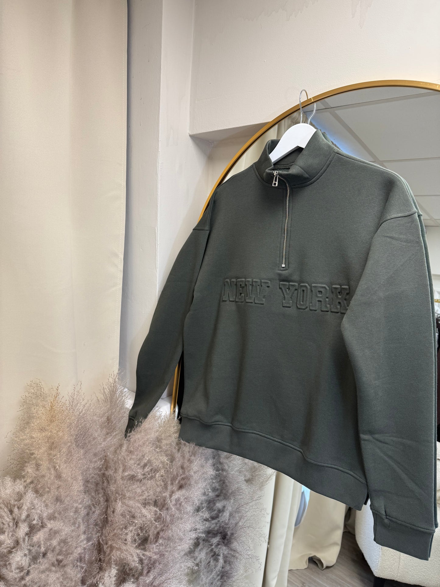 New York 1/4 Zip Jumper