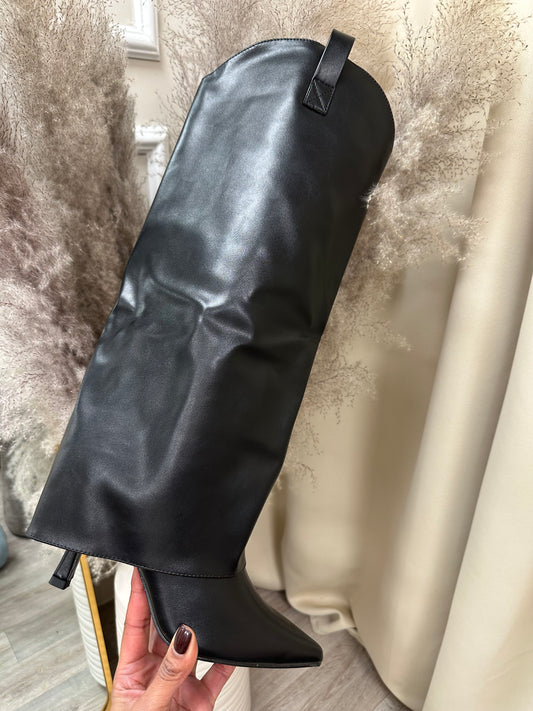 LEX” Pu Leather Boots