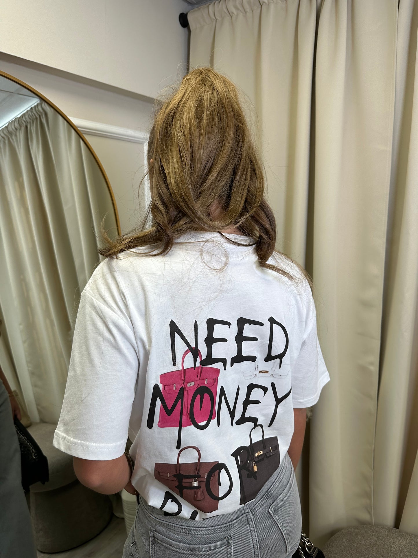 Need money for a Birkin” T-shirt