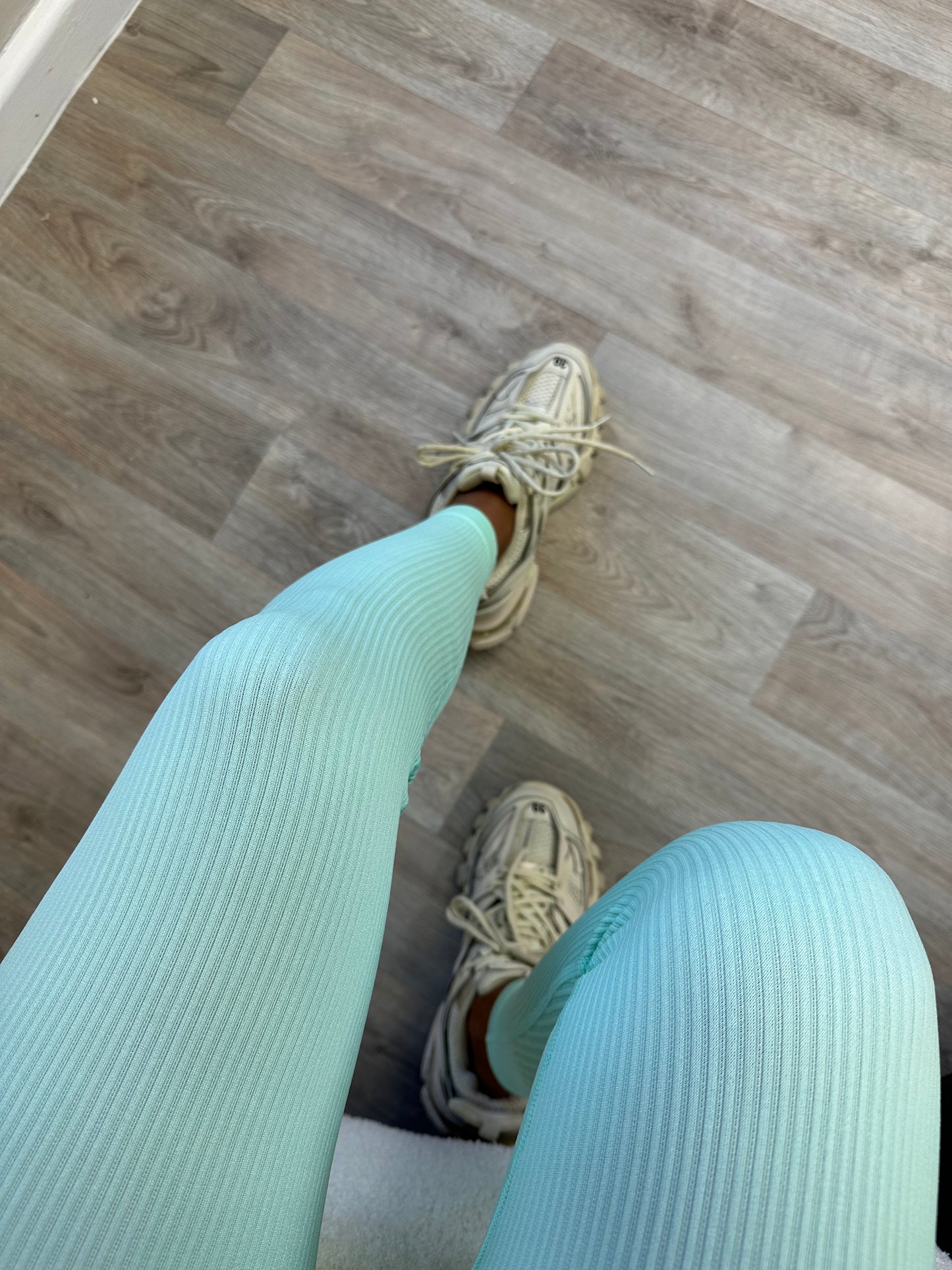 MINT” HIGH WAIST SEAMLESS LEGGINGS