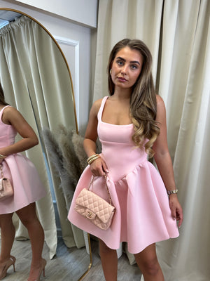 Neoprene Structured Mini Dress